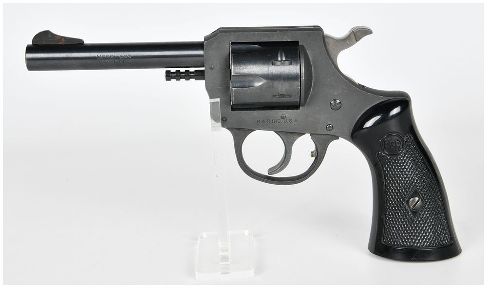 Lot 558: Harrington & Richardson (H&R) Model 622 Double Action Revolver .22 Caliber, Serial AD33928