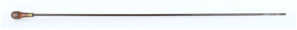 Lot 569: A Handled Antique Firearm Ramrod or Cleaning Rod Component