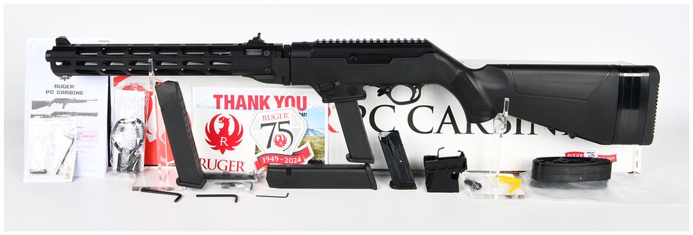 Lot 573: Ruger PC Carbine Semi-Automatic Takedown Rifle 9MM LUGER (BBL 16.12") Serial 914-67953