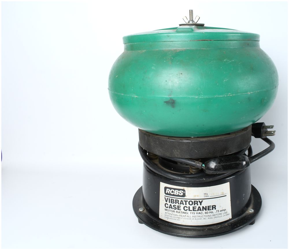 Lot 595: 1982 RCBS Reloading Equipment Vibratory Case Cleaner
