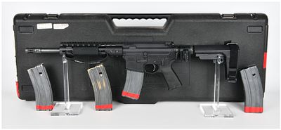 Palmetto State Armory PA-15 Semi-Automatic AR Pistol, .458 Socom Serial HP046836. Palmetto State 