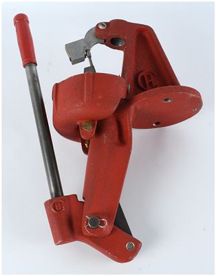 CH Single-Stage Heavy Duty Reloading Press. Identified as a CH Single-Stage Reloading Press 