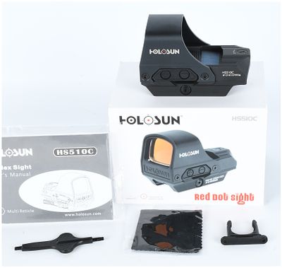 HOLOSUN HS510C Open Reflex Sight, Serial Number 12101379936. Holosun HS510C Open Reflex Sight 