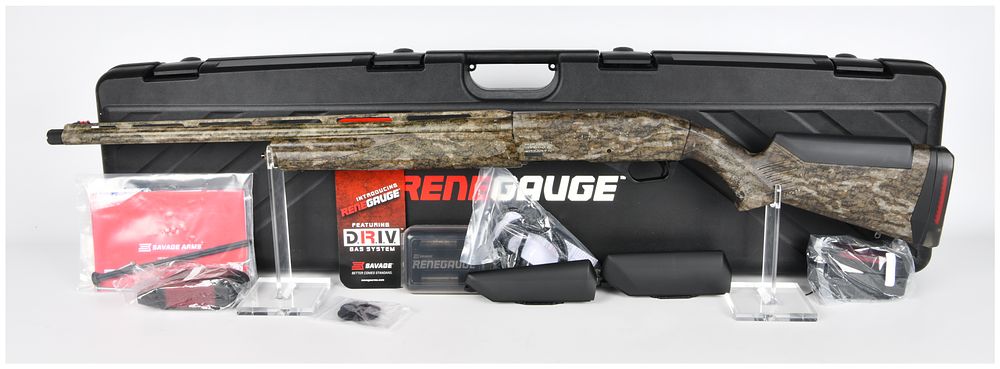 Lot 1182: Savage Arms Renegauge Semi-Automatic Shotgun 12 Gauge Mossy Oak Camouflage (RG00866)