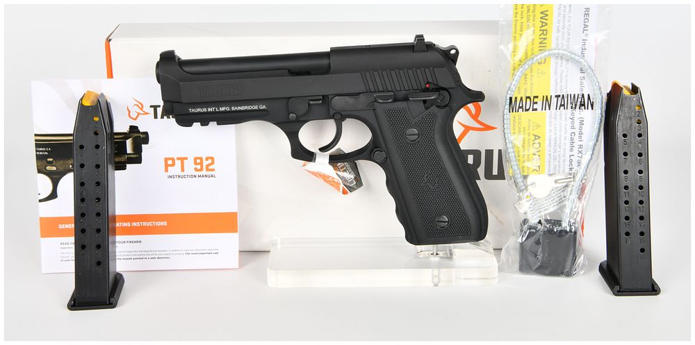Lot 1239: Taurus Model 917 C Semi-Automatic Pistol, 9mm PARA, SN AEJ704942