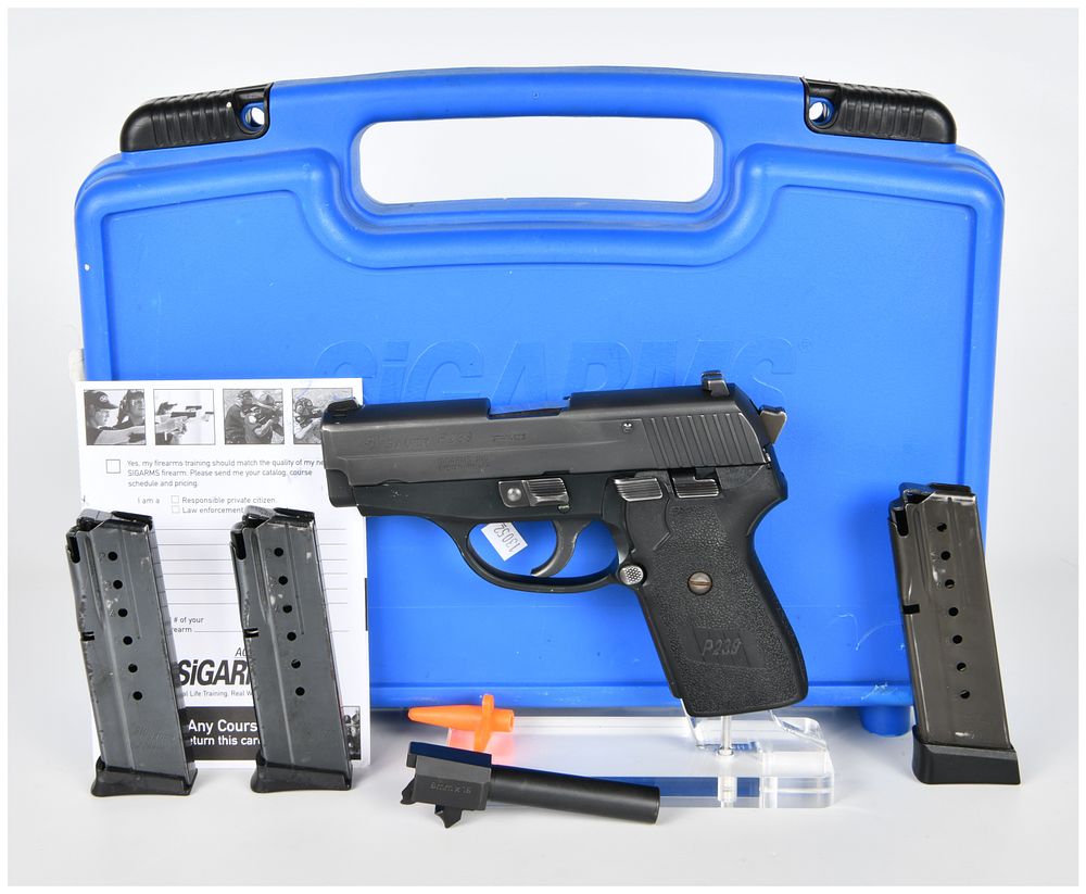 Lot 1269: Sig Sauer P239 Semi-Automatic Pistol .357 SIG with 9mm Conversion Barrel SA4 93 029