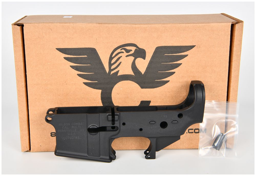 Lot 1311: Wilson Combat Forged Mil-Spec AR-15 Style Stripped Lower Receiver, Cal. Multi, WCPL01680
