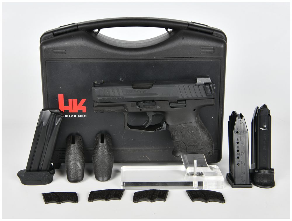 Lot 1341: Heckler & Koch VP9 SK Semi-Automatic Striker-Fired Pistol 9mm x 19 Serial Number 232-098660 DE