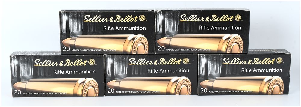 Lot 1342: Sellier & Bellot 6.8 mm REM. SPC 110 gr PTS Rifle Ammunition (100 Rounds)