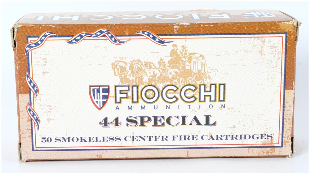 Lot 1435: Fiocchi Cowboy Action Ammunition .44 Special 210 Grain LFP Lot of 40