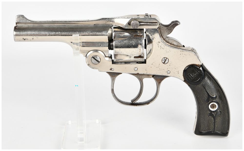 Lot 1449: Hopkins & Allen Safety Police Top-Break Revolver, Serial G8400
