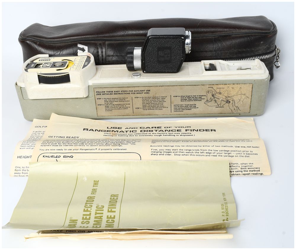 Lot 1456: A  Distran Rangematic Distance Finder and Accessories