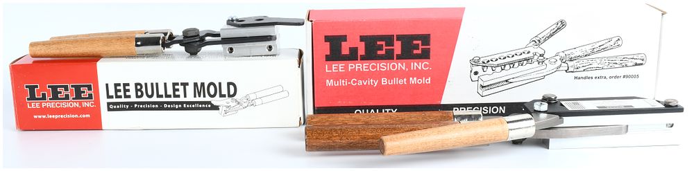 Lot 1487: Lee Precision Multi-Cavity Bullet Molds TL 358-158 and 309-174 (A Pair)
