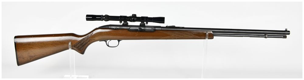Lot 1506: Stevens Model 887 Semi-Automatic .22 Long Rifle with Diana Scope