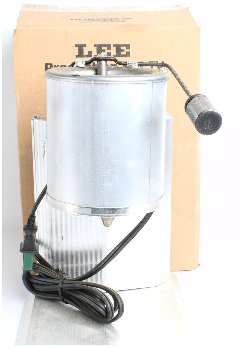 Lot 1522: LEE Precision Production Pot IV Infinite Heat Control Electric Metal Melter with Original Box