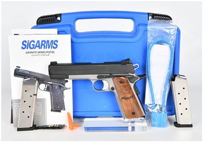 SIGARMS GSR Revolution TTT Semi-Automatic Pistol, .45 Auto, Two-Tone, Brand New, 2007. This 