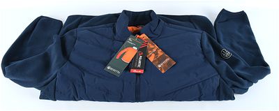Beretta Roe Jacket, Total Eclipse Blue Hybrid Outerwear, Polartec Thermal Pro, Size USA 3XL, Modern