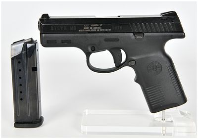 Steyr Mannlicher M9 Semi-Automatic Pistol, 9x19mm, Trapezoidal Sights, c. 1999-2004. This Steyr 