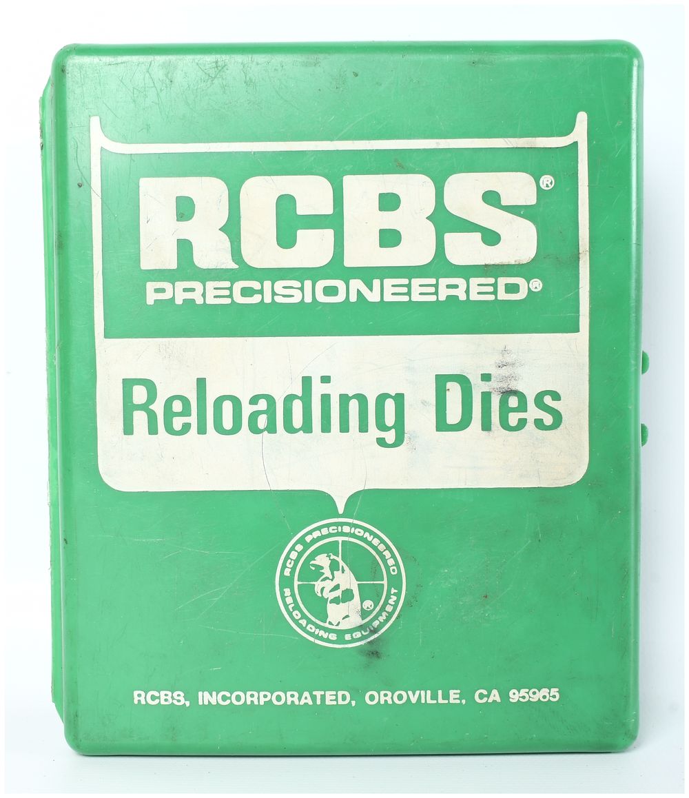 Lot 59: RCBS, 3 Die Set, .30 Carbine Round Nose Reloading Dies, Vintage Oroville Era