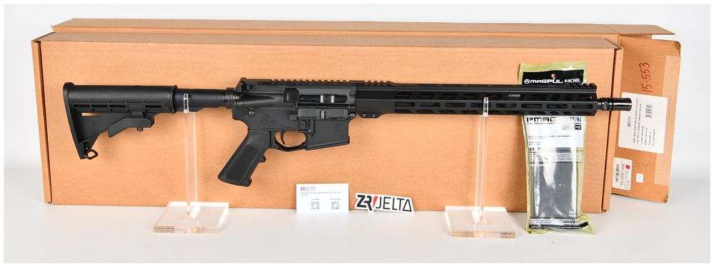 Lot 75: ZRODelta READY SERIES ZRO1 Semi-Automatic Rifle, .223 Wylde, Modern Production
