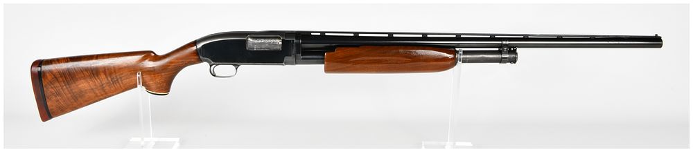 Lot 93: Winchester Model 12 Pump-Action Shotgun, 12 Gauge with Simmons Vent Rib, Circa 1950s