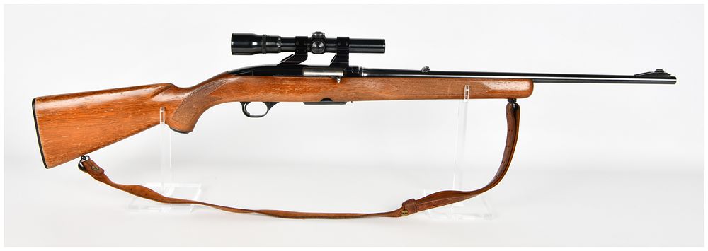 Lot 111: Winchester Model 100 Semi-Automatic Rifle, .308 WIN Caliber, Fitted with Weaver Scope, Circa 1960s