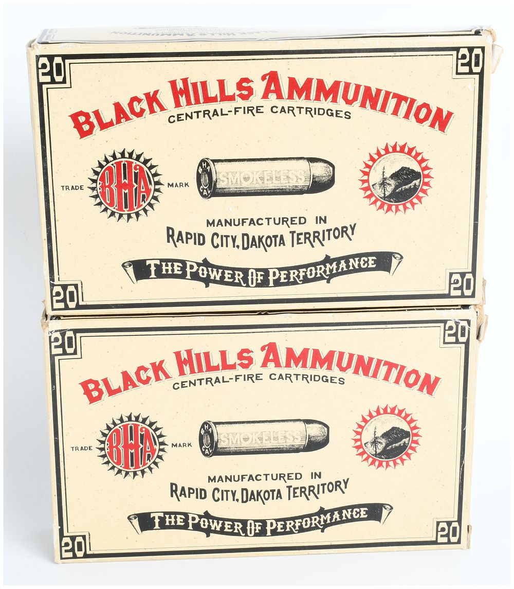 Lot 112: Black Hills Cowboy Action .45-70 Government Ammunition, 40 Rounds