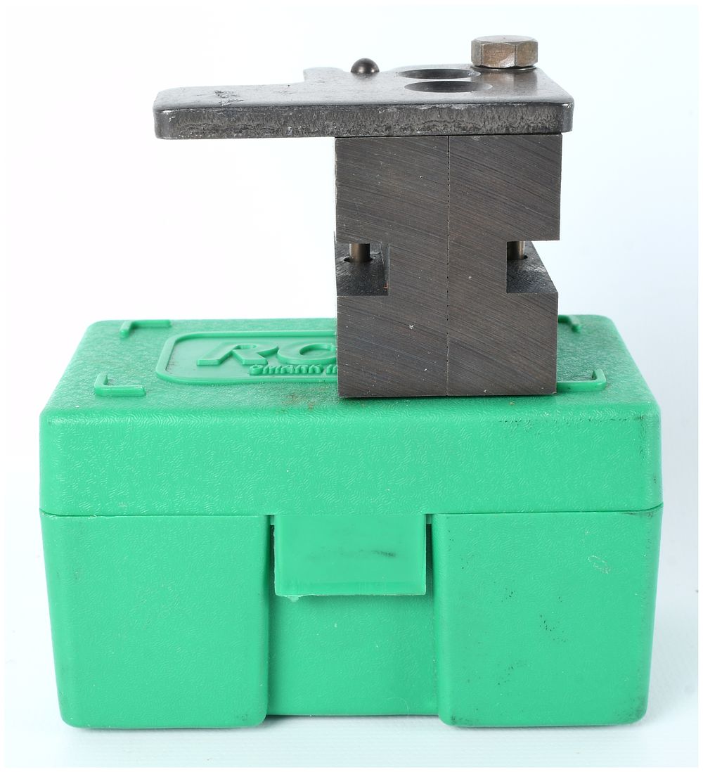 Lot 128: RCBS Double Cavity Bullet Mould, Model 82043, .44 Caliber 245-Grain SWC, Late 20th Century