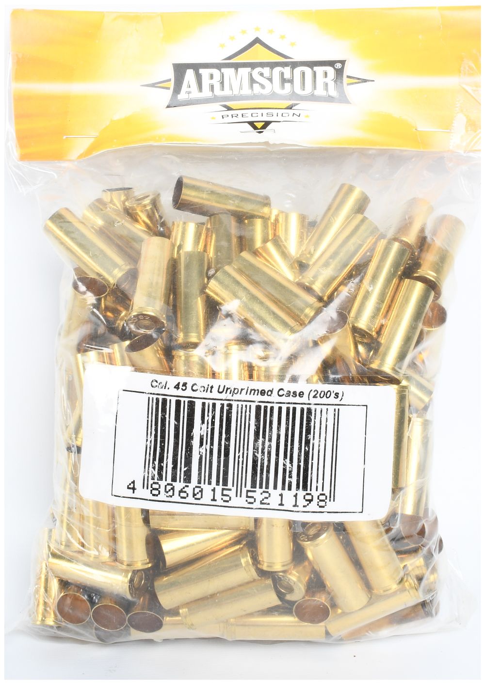 Lot 142: Armscor Precision .45 Colt New Empty Unprimed Brass Casings