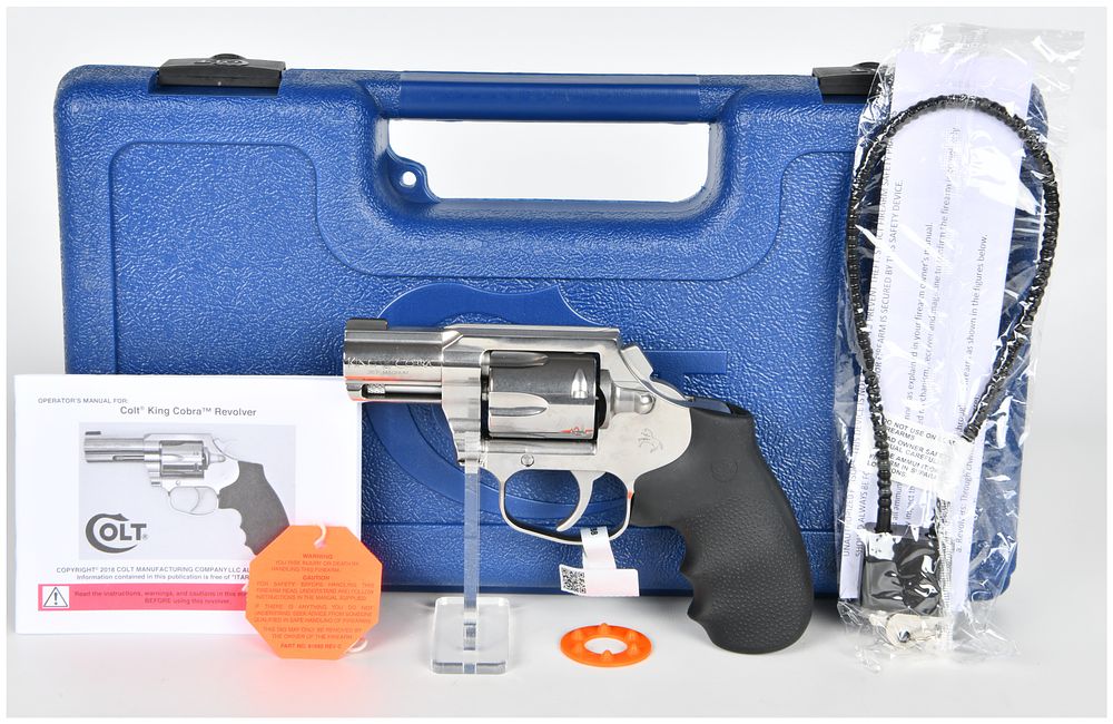 Lot 144: Colt King Cobra Double-Action Revolver, .357 Magnum, 2-Inch Barrel, c. 2018-Present