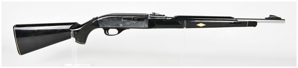 Lot 159: Remington Nylon 66 Apache Black Chrome Semi-Automatic .22 LR Rifle, Mid-20th Century