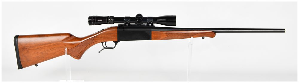 Lot 189: Mossberg SS1-One Single Shot Break Action Rifle Caliber .270 Win with Redfield Scope, Circa 1990s