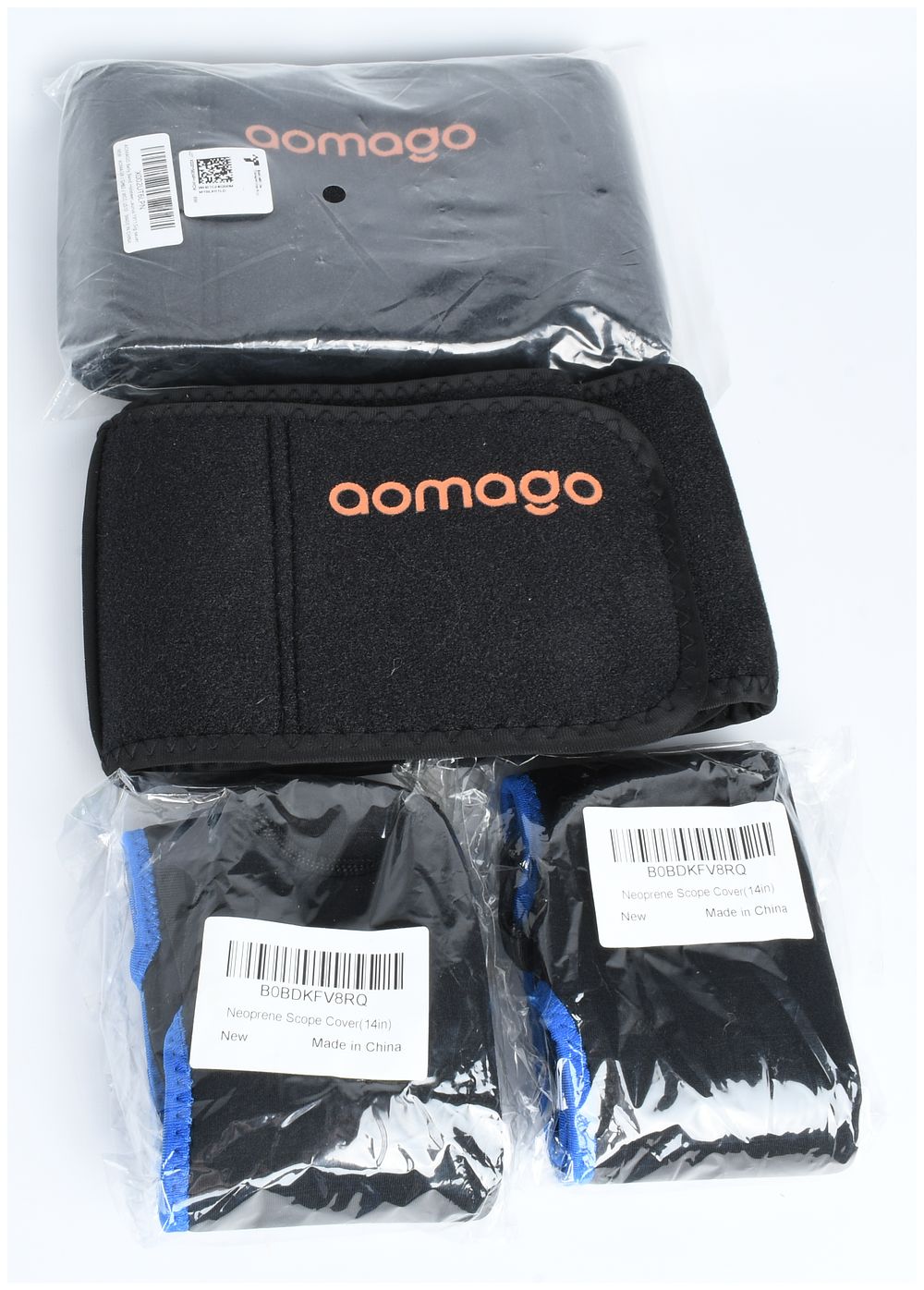 Lot 224: A Collection of Aomago Belly Band Holsters and Neoprene Scope Covers