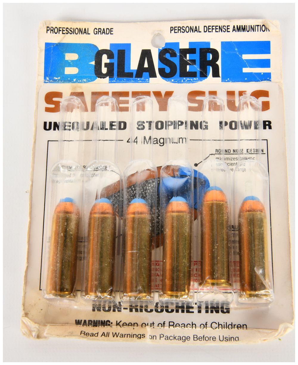 Lot 241: A Collection of Glaser Safety Slug .44 Magnum Ammunition