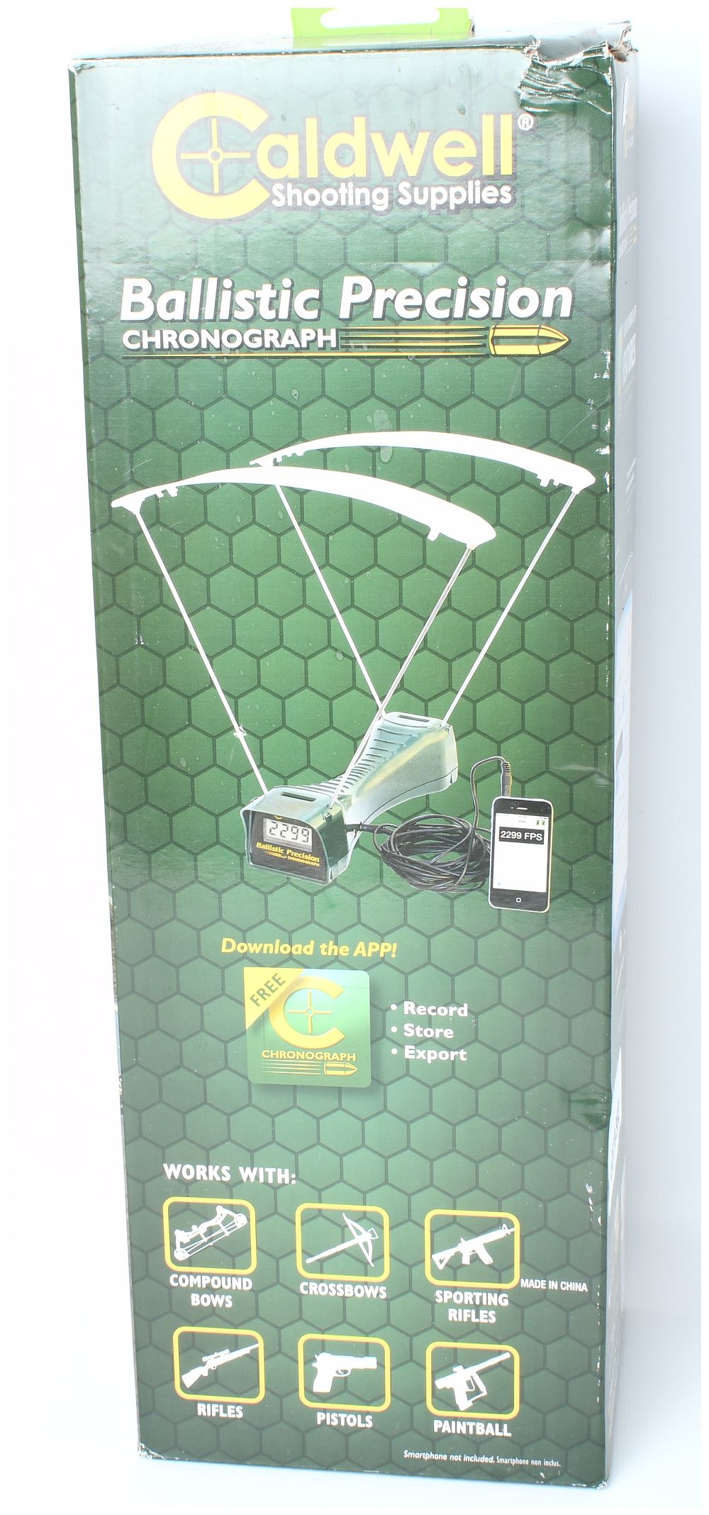 Lot 302: Caldwell Ballistic Precision CHRONOGRAPH Electronic Velocity Measurement Device, Post-2010