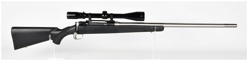 Lot 303: Savage Model 112 Bolt Action Varmint Rifle, .220 Swift, Burris Scope, Modern