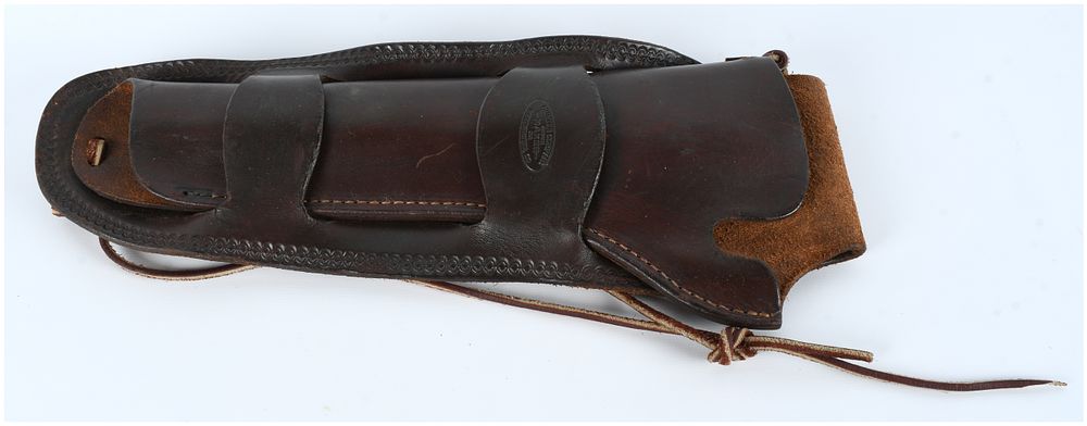 Lot 332: Marble's Hunting Company Leather Double-Loop Holster