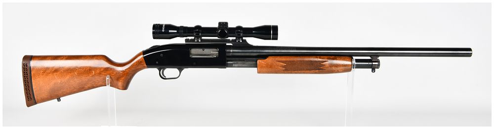 Lot 351: Mossberg Model 500A 12 GA Pump-Action Shotgun with 24-Inch Rifled Barrel, Modern Era