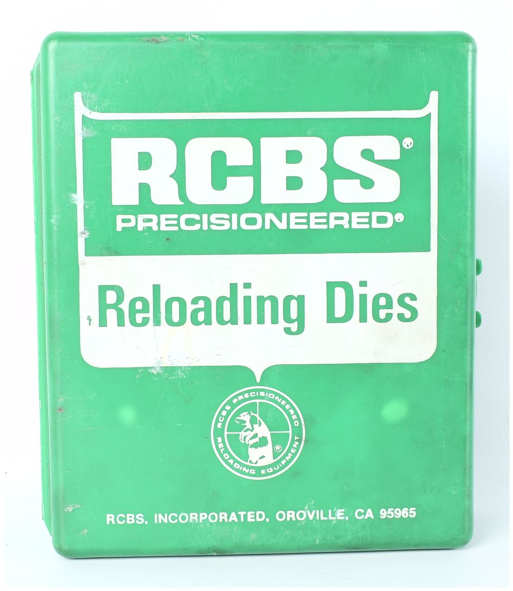 Lot 449: RCBS Precisioneered .38 Special SWC 3-Die Set Part 18306 Vintage Reloading Equipment