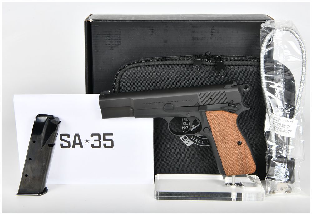 Lot 474: Springfield Armory Model SA-35 9mm Semi-Automatic Pistol with Original Box and Accessories, circa 2021-2023