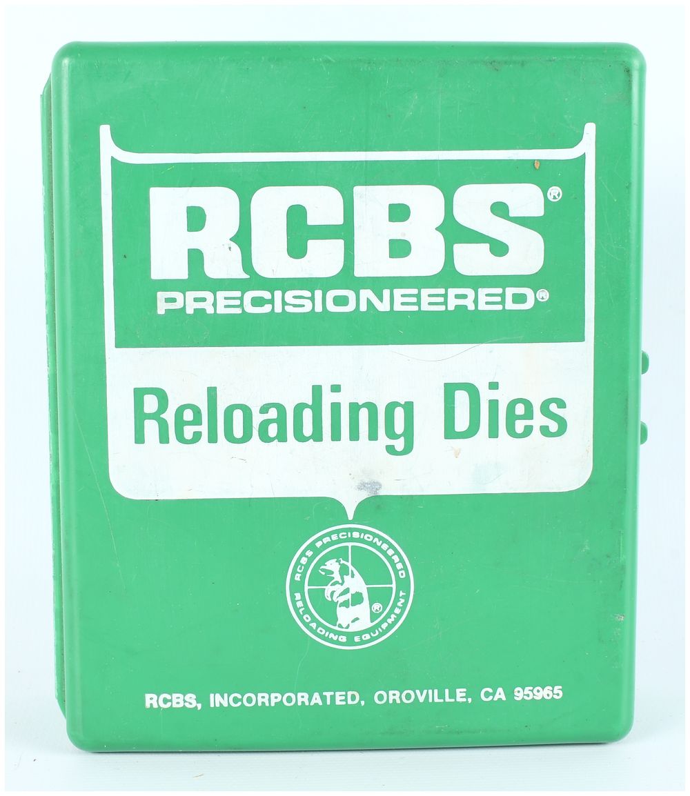 Lot 479: RCBS PRECISIONEERED Carbide 3-Die Set for .38 Special Reloading Equipment