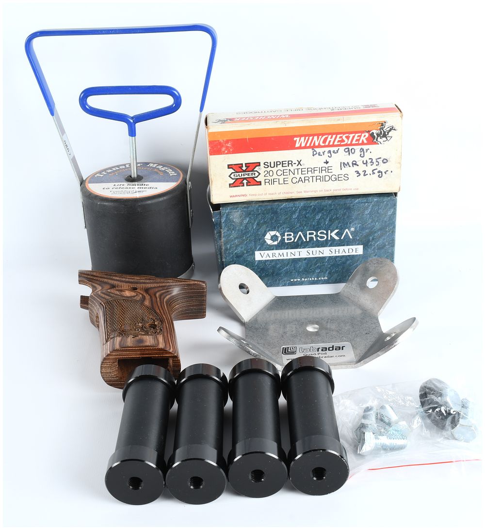 Lot 497: Frankford Arsenal, Labradar, and Winchester Lot of Modern Shooting and Reloading Accessories