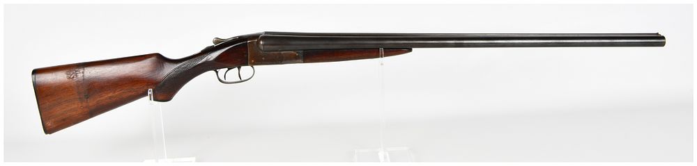 Lot 537: Ithaca Gun Co. Hammerless Side-by-Side Shotgun, 12 Gauge, Circa 1927