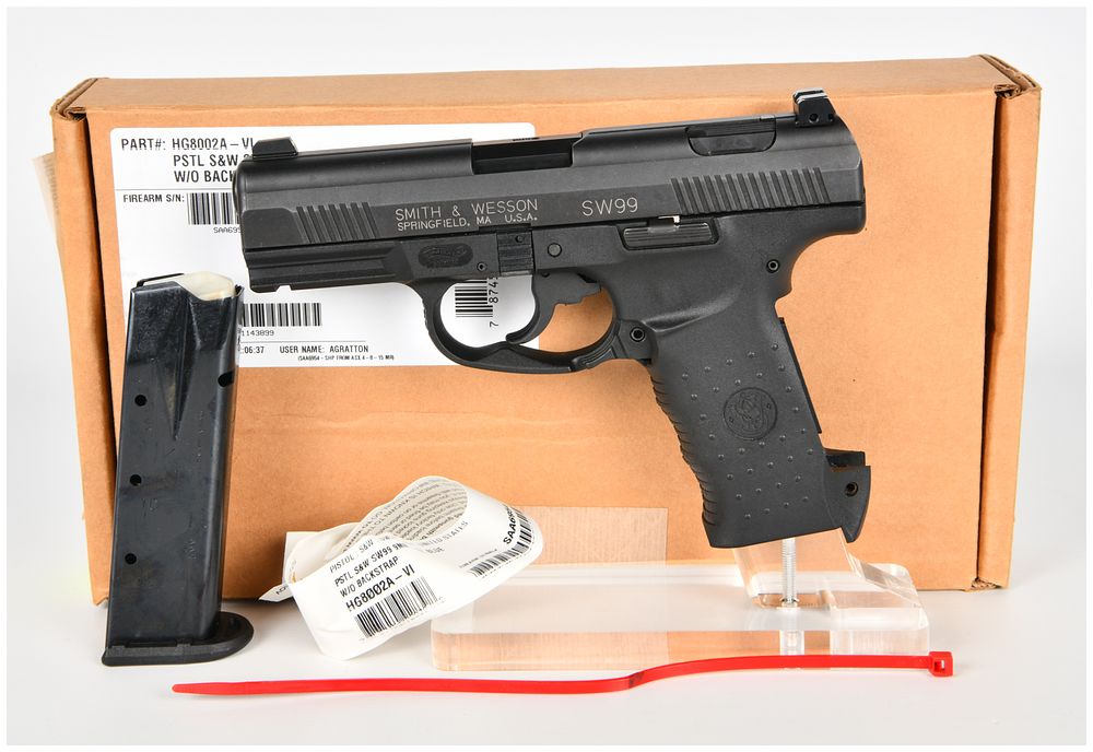 Lot 552: Smith & Wesson SW99 Semi-Automatic Pistol, 9mm, Walther Collaboration, c. 1999-2005