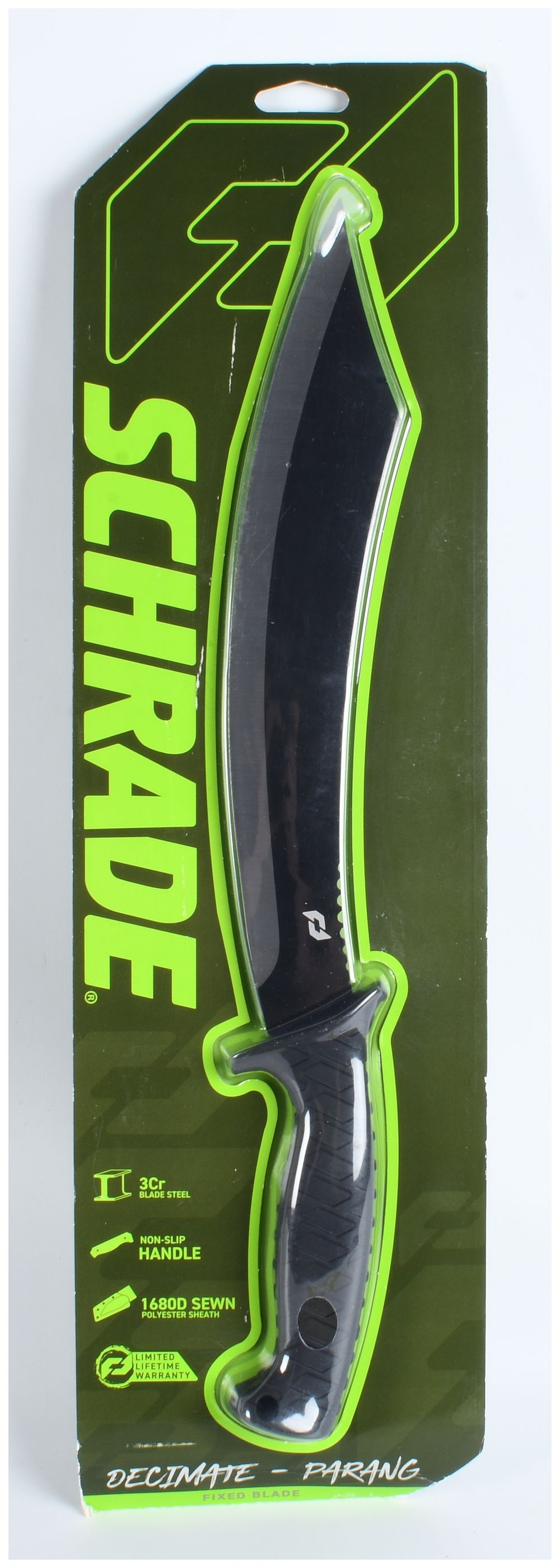 Lot 565: Schrade Decimate Parang Fixed Blade Machete