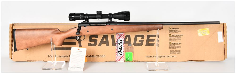 Lot 579: Savage Axis II XP Bolt-Action Rifle, 30-06 SPRG, New in Box, Modern Production