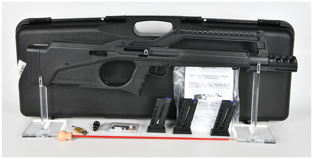 Lot 585: Tanfoglio Appeal .22 LR Bullpup Rifle Set, New in Case, Circa 2021