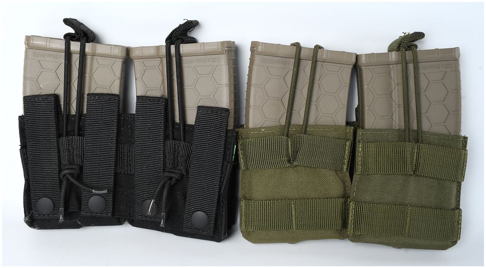 Lot 596: Modular Tactical Rifle Magazine and Pouch Sets, 7.62x51mm NATO, Contemporary Production