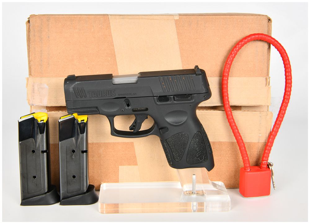 Lot 600: Taurus G3c 9x19mm Semi-Automatic Pistol with Two Magazines, c. 2020-Present