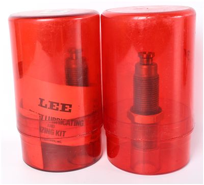 Lee Precision Bullet Lubricating and Sizing Die Kits (Lot of 2), Modern Production Reloading 
